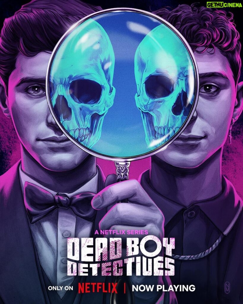 Briana Cuoco Instagram - SZN 1 OF DEAD BOY DETECTIVES IS OUT NOW ON @netflix!!! 🖤☠️🔪🐈‍⬛ watch it binge it share it. i love these people, i love this show 🖤🖤🖤🖤 🥀🥀🥀🥀🥀🥀 styling: @daniela_viviana mu: @sierraaxo hair: @valeriethehairstylist tailoring: @subjectstudio.la fit @philosophyofficial || clutch @machandmach || heels @stuartweitzman || jewels @terzihan @ascherjewelry