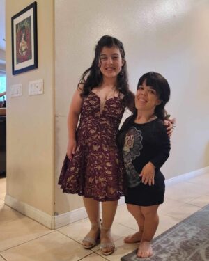 Briana Renee Instagram - Homecoming 2023 🪩First high school dance for this beautiful girl  #9thgrade #homecoming #proudfamily #proudmama #bestillmyheart