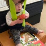Briana Renee Instagram - This is our Maverick by definition ~ {rebel with a good heart, who beats to his own drum} 💙 Currently he is watching Ugly Dolls - which he calls “yellow green pink” - with all of his relaxing essentials. 😅😜♥️ Everyday he learns, and teaches us, something new. The journey has been bumpy, stressful at times, but he is a beautiful ray of light and smiles (and those eyes melt my heart, every time)! He is brilliant, resilient, resourceful, and very musically inclined. I am so grateful that all of our kids have stayed relatively healthy through this pandemic, but I haven’t always handled Maverick’s high-pitched screaming stims well at all. I’ve yelled, I’ve cried, I’ve closed myself in the closet just to have 3-5 minutes of quiet. We got the diagnosis coming up on 1 year ago, and then 2 months later - shutdown! This year I don’t have a resolution, but rather a change of mindset. I will focus on gratitude and positivity, and take all the quiet closet breaks I need without feeling guilty lol. This is high functioning autism ❤️💛💙🤍 and I couldn’t have survived this last year without my amazingly supportive, loving, and patient beyond measure husband @manning_party_of_5 📸 #2/365 #MaverickJax #mamasboy #autismmom #onedayatatime