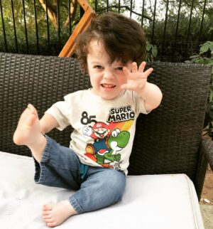 Briana Renee Instagram - And just like that, he turns 5 💙 Happy Birthday to my little handsome. You have turned our world upside down, and shown us a whole new perspective on life. You are the most loving, funny, curious, rebellious, musically-inclined, and too quick to learn how to navigate life in your own way 💙 My blue-eyed ‘rebel with a good heart’.. I love you to the stars & beyond 🌌 #MaverickJax #happybirthday #5 #andmanymore 💜 #proudmama