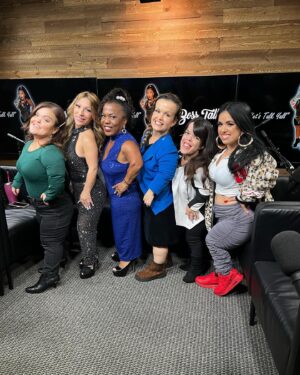 Briana Renee Instagram - Reunited with these ladies after 5 YEARS 😍 On the set of @1lilboss7 Podcast #littlebosstalk … Stay tuned! #littlewomenla #newchapter