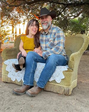 Briana Renee Instagram - 🎙️I can’t see me loving nobody but you, for all my life 🎶 ~ Happy 3rd anniversary {11/30} to this tall handsome cowboy. He is the finest example of a devoted husband and father, and he just gets me..♥️ I love you ‘to infinity and beyond’ @manning_party_of_5 #sohappytogether #happyanniversary #3years #hisqueen #everafter