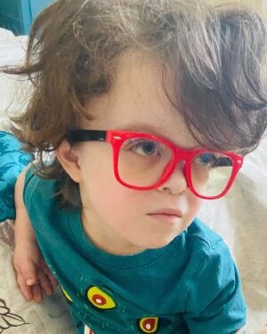 Briana Renee Instagram - This is called the ‘Mavi {means blue in Turkish} Steel’.. Maverick Jax is wearing his new Zasun glasses ~ They’re blue light blocking, and oh so stylish 👓 Lookout @calvinklein & @gq 💙 #zasun #Mavisteel #styling #sohandsome #thoseeyes