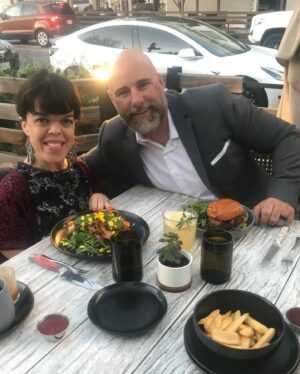 Briana Renee Instagram - Dressy date night with my most handsome husband @manning_party_of_5 😘 First one in over a year and a half! Went to @smallbarnoldtown where the ambience is fancy farmhouse, and the food was {almost} too pretty to eat 🖼#smallbarnoldtown #datenight #somethingnew #delicious #nofilters #lovethisview