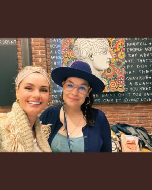 Brianna Brown Instagram - When you are THRIVING together. What a fun ride it has been to co-create a community of conscious creatives and empower them through mentorship. 
⠀⠀⠀⠀⠀⠀⠀⠀⠀
Grateful for my partner Elizabeth Boykewich, who I adore and admire. @the.eb.co 
⠀⠀⠀⠀⠀⠀⠀⠀⠀
To learn more check out THRIVING COMMUNITY on ManifestingYourMission.org under shop. 
⠀⠀⠀⠀⠀⠀⠀⠀⠀
✨🌟💫⭐️