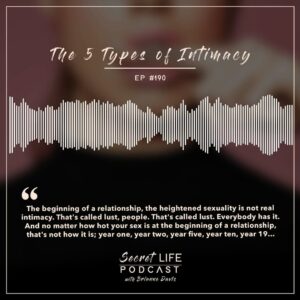 Brianne Davis Instagram - Secret Life Podcast Ep #190 — As we journey beyond the initial rush of lust that so often masquerades as connection, Brianne breaks down the five essential types of intimacy: physical, emotional, intellectual, spiritual, and social. With her signature blend of humor and raw honesty, she shares personal anecdotes from her own 19-year relationship, offering insights into the evolution and deepening of intimate bonds over time. Whether you’re navigating the complexities of a long-term partnership or seeking to enrich your connections across all spheres of life, this episode is a profound exploration of the art of intimacy. Tune in to discover how to cultivate a richer, more fulfilling life through the power of connection.

In this episode: Intimacy In Relationships, Sex And Love Addiction, Emotional Intimacy, Physical Intimacy, Intellectual Intimacy, Spiritual Intimacy, Social Intimacy, Relationship Advice, Love Bombing, Trauma And Recovery, Healthy Relationships, Connection And Isolation, Personal Growth, Communication In Marriage, Therapy And Self-Help, Relationship Longevity, Addiction Recovery, Vulnerability In Relationships, Sexual Connection, Moral Values In Partnerships
______

If you or anyone you know is struggling with addiction, depression, trauma, sexual abuse or feeling overwhelmed, we’ve compiled a list of resources at secretlifepodcast.com.
______

HOW CAN I SUPPORT THE PODCAST? Tell your friends & Share Online! Follow, Rate & Review wherever you listen to podcasts.  You can now rate us on Spotify! Listen everywhere you podcast: https://linktr.ee/secretlifepodcast (https://linktr.ee/secretlifepodcast)

To share your secret and be a guest on the show email secretlifepodcast@icloud.com

#SecretLifePodcast #secretlife #secrets #recovery #addiction #womenswisdom #womenempowerment #womeninspiringwomen #recoverypodcast #visionarywomen #selfhelp #podcast #narcissist #podcasts #trauma #selflove #sexandlove #loveaddiction #change #mentalhealthawareness #me
ntalhealth #shame #shamefree #quitlit
