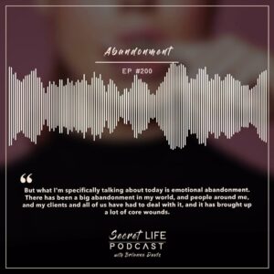 Brianne Davis Instagram - Have you ever felt the sting of being left behind or the ache of emotional neglect? This week’s episode of the Secret Life podcast delves into the complex world of abandonment. Our host, Brianne Davis Gantt, shares her intimate struggle with emotional abandonment and guides us through the healing process. From shattering core wounds to finding empowerment in grief, this episode is a must-listen for anyone seeking to understand and overcome the pains of feeling discarded. Tune in and discover how to transform abandonment into a powerful clearing for personal growth. Listen now and take the first step towards healing your hidden wounds.
______

If you or anyone you know is struggling with addiction, depression, trauma, sexual abuse or feeling overwhelmed, we’ve compiled a list of resources at secretlifepodcast.com.
______

SECRET LIFE’S TOPICS INCLUDE: addiction recovery, mental health, alcoholism, drug addiction, sex addiction, love addiction, OCD, ADHD, dyslexia, eating disorders, debt & money issues, anorexia, depression, shoplifting,  molestation, sexual assault, trauma, relationships, self-love, friendships, community, secrets, self-care, courage, freedom, and happiness.
______

HOW CAN I SUPPORT THE PODCAST? Tell your friends & Share Online! Follow, Rate & Review wherever you listen to podcasts.  You can now rate us on Spotify! Listen everywhere you podcast: https://linktr.ee/secretlifepodcast

To share your secret and be a guest on the show email secretlifepodcast@icloud.com

#SecretLifePodcast #EmotionalAbandonment #Healing #PersonalGrowth #Resilience #SelfWorth #Compassion #Grief #Empowerment #CoreWounds #Relationships #SelfCare