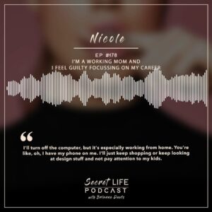 Brianne Davis Instagram - Secret Life Ep #178 — Nicole: I’m a Working Mom and I Feel Guilty Focussing on My Career — Working from home is also a double-edged sword for parents, who can find themselves taking on a disproportionate share of household and child care responsibilities on top of their paid work. The effect is more pronounced for parents whose partners work outside the home, and for moms, who still do the majority of child care in American families.
______

If you or anyone you know is struggling with addiction, depression, trauma, sexual abuse or feeling overwhelmed, we’ve compiled a list of resources at secretlifepodcast.com.
______

SECRET LIFE’S TOPICS INCLUDE: addiction recovery, mental health, alcoholism, drug addiction, sex addiction, love addiction, OCD, ADHD, dyslexia, eating disorders, debt & money issues, anorexia, depression, shoplifting,  molestation, sexual assault, trauma, relationships, self-love, friendships, community, secrets, self-care, courage, freedom, and happiness.
______

HOW CAN I SUPPORT THE PODCAST? Tell your friends & Share Online! Follow, Rate & Review wherever you listen to podcasts.  You can now rate us on Spotify! Listen everywhere you podcast: https://linktr.ee/secretlifepodcast

To share your secret and be a guest on the show email secretlifepodcast@icloud.com

#SecretLifePodcast #secretlife #secrets #recovery #addiction #womenswisdom #womenempowerment #womeninspiringwomen #recoverypodcast #visionarywomen #selfhelp #podcast #narcissist #podcasts #trauma #selflove #sexandlove #loveaddiction #change #mentalhealthawareness #mentalhealth #shame #shamefree #quitlit