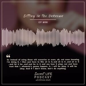 Brianne Davis Instagram - Have you ever felt paralyzed by the unknown? That agonizing limbo where every possible outcome plays out in your mind, but none provide solace? This week’s podcast episode dives into the heart of uncertainty and teaches us the transformative power of sitting in discomfort.

Discover how to navigate life’s most challenging moments with grace. Learn why it’s essential to sit with your feelings, even when every fiber of your being urges you to run. This episode isn’t just about enduring the unknown; it’s about growing from it.

So, if you’re looking for a sign to take a step back, breathe, and let things unfold, this is it. Tune in and learn to find peace in the chaos and strength in the silence.

Listen now and transform the way you cope with life’s uncertainties. The unknown doesn’t have to be a place of fear—it can be a space of profound growth and healing.
______

If you or anyone you know is struggling with addiction, depression, trauma, sexual abuse or feeling overwhelmed, we’ve compiled a list of resources at secretlifepodcast.com.
______

HOW CAN I SUPPORT THE PODCAST? Tell your friends & Share Online! Follow, Rate & Review wherever you listen to podcasts.  You can now rate us on Spotify! Listen everywhere you podcast: https://linktr.ee/secretlifepodcast

To share your secret and be a guest on the show email secretlifepodcast@icloud.com

#SecretLifePodcast #SittingInTheUnknown #Uncertainty #PersonalGrowth #EmotionalResilience #Discomfort #LifeTransitions #TrustTheProcess #Vulnerability #Patience #Courage #EmbracingEmotions