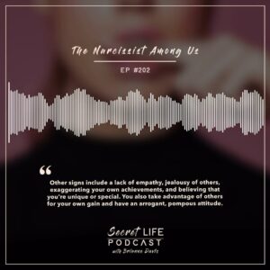 Brianne Davis Instagram - Have you ever wondered if you possess narcissistic tendencies? This week’s podcast episode takes a deep dive into the world of narcissism, exploring the fine line between self-care and self-centeredness. Our host, Brianne Davis-Gantt, shares her personal experiences and expert insights, guiding you through the signs, causes, and transformative ways to address and overcome narcissistic behaviors. Whether you’re navigating relationships with narcissists or seeking personal growth, this episode is a must-listen. Don’t miss out on this eye-opening discussion that could change the way you see yourself and others. Tune in now for a revealing look into narcissism and the path to genuine self-improvement.
______

Narcissism, Personality Disorders, Empathy, Self-Awareness, Brain Scans, Dbt (Dialectical Behavior Therapy), Mindfulness, Emdr (Eye Movement Desensitization And Reprocessing), Codependency, Toxic Relationships, Self-Improvement, Emotional Regulation, Childhood Trauma, Gaslighting, Love Bombing, Vulnerability, Generational Trauma, Narcissistic Tendencies, Emotional Abuse, Healing And Recovery
______
If you or anyone you know is struggling with addiction, depression, trauma, sexual abuse or feeling overwhelmed, we’ve compiled a list of resources at secretlifepodcast.com.
______

HOW CAN I SUPPORT THE PODCAST? Tell your friends & Share Online! Follow, Rate & Review wherever you listen to podcasts.  You can now rate us on Spotify! Listen everywhere you podcast: https://linktr.ee/secretlifepodcast

To share your secret and be a guest on the show email secretlifepodcast@icloud.com

#SecretLifePodcast #Narcissism #SelfAwareness #PersonalGrowth #Healing #Relationships #EmotionalIntelligence #Empathy #Change #selﬁmprovement