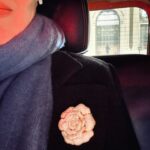 Bridget Moynahan Instagram – Me and my brooch just minding our NYC selves after a yummy dinner with my #gotogirl 

#citylife #oldfriends #maketime #checkin