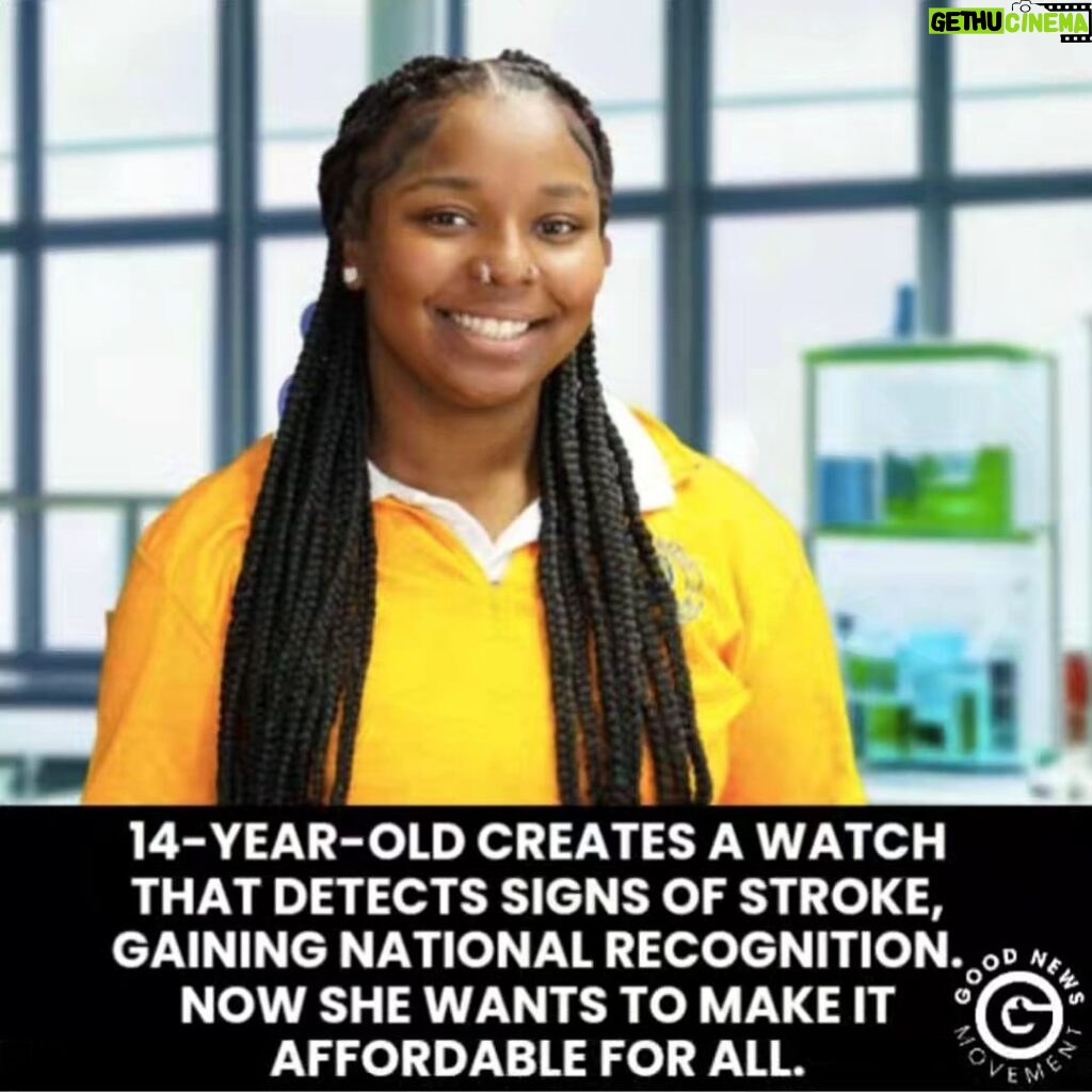 Bridget Moynahan Instagram - There’s always good news. Way to go Naya, great work! • #repost @goodnews_movement 14-year-old Naya Ellis’ passion for science started when she was just a child. At 7, she tended to her mother, battling breast cancer and her grandmother who had suffered a stroke. Now a freshman at John F. Kennedy High School in New Orleans, Naya created WingItt, a watch engineered to detect early signs of strokes in adults. The high school freshman was recognized as a champion in the esteemed National STEM Challenge last month. WingItt works by detecting nerve impulses and heartbeats, offering a preemptive means of detecting strokes before visible symptoms appear. Naya wants to ensure her invention is financially accessible to seniors without means to purchase pricy health-monitoring gadgets like iPhones and Apple Watches. You’re the good news, Naya!