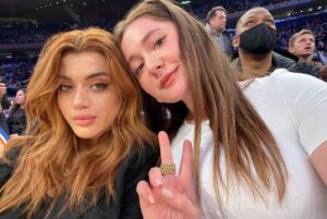Brielle Barbusca Instagram - we 🤍 u @nyknicks