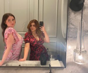 Brielle Barbusca Instagram - happy wife, happy life 🫶 happy birthday @emmakenney love u my forever best friend