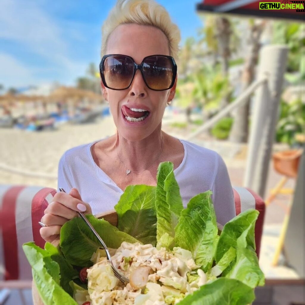 Brigitte Nielsen Instagram - the herbivore in me 😋