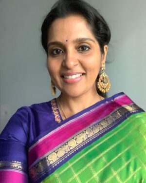 Brindha Sivakumar Instagram - Wish you All A Happy, Healthy,Prosperous,Peaceful Year Ahead!! 
May God Bless us all with good intentions, good deeds!!😊🙏🏼💖🎉