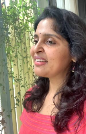 Brindha Sivakumar Instagram - Ondra..Renda..Aasaigazh..🌸Kaaka kaaka
