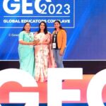 Brindha Sivakumar Instagram – Felt happy and honoured to be a guest speaker at #GEC held @radissongrt.hotels To Talk about the Importance of Extracurricular Enrichment in Education on Oct 28th 😊✨
