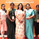 Brindha Sivakumar Instagram – Felt happy and honoured to be a guest speaker at #GEC held @radissongrt.hotels To Talk about the Importance of Extracurricular Enrichment in Education on Oct 28th 😊✨