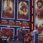Brindha Sivakumar Instagram - PS-2 April 28 th Release!🤩 Pictures from audio release✨ With the Legends🎉😊!! Dress: @merasalofficial ✨