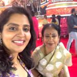 Brindha Sivakumar Instagram – PS-2 April 28 th Release!🤩 Pictures from audio release✨ With the Legends🎉😊!! Dress: @merasalofficial ✨