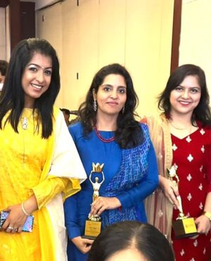 Brindha Sivakumar Instagram - Was a Very Eventful Mother’s Day 2022 Celebration by @suhaacosmeticclinic ! Women Achievers from various fields were Awarded and I was very happy to Recieve an Award Among them. #DrkamalaSelvaraj  Aunty Beloved was Awarded Lifetime Achievement, @krith.radhakrishnan , @dr_srimathy_kesan and many others for their contributions in various fields. Thanks to @suhaacosmeticclinic -Sudha and @dr.abilasha for organising such a beautiful event! Thanks to dear @medha.ragu for the video and pics💕 dress: @merasalofficial