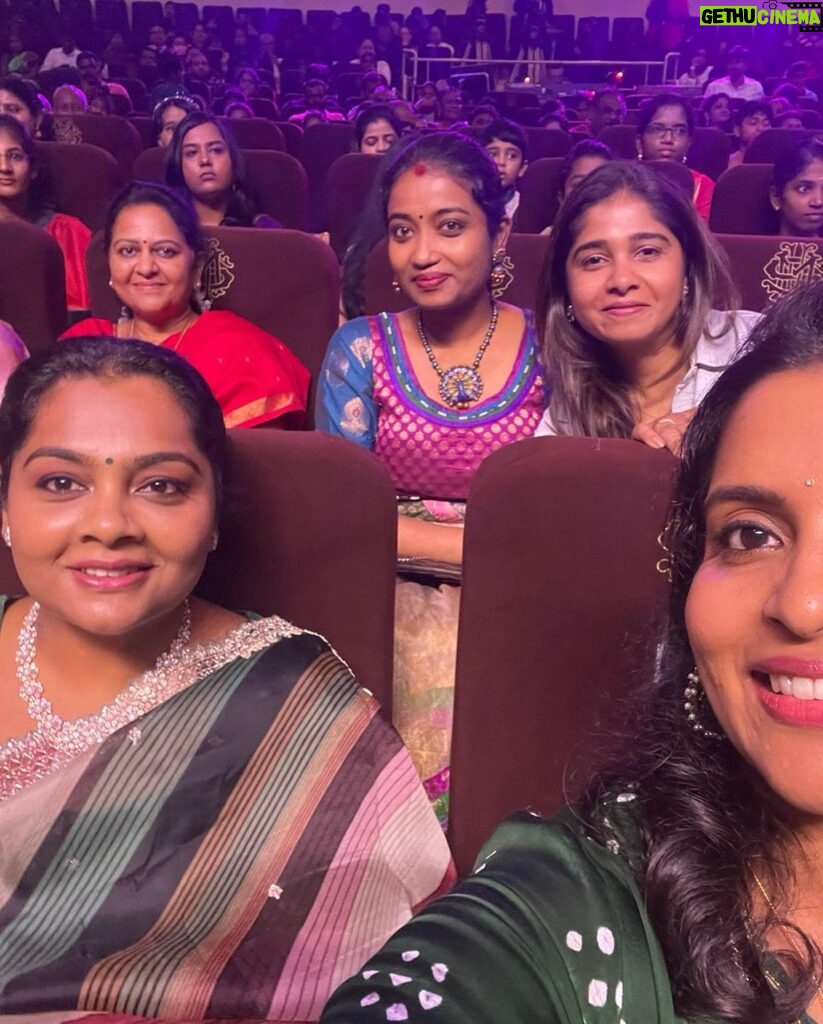 Brindha Sivakumar Instagram - What a lovely event it was @homepreneurawards !Soo heartfully put together to encourage women from varied fields striving hard to achieve their dreams! I Was soo happy to be a part of the jury in giving the Awards for the most deserving from 20 to 80 yrs of age! They all proved that Age is a mere number ,when it comes to achieving your goals . Just break all your mind barriers and start planning and working continuously towards what your heart strives and you will definitely succeed!!😊👍🏼✨. Thank you @hemavatar for making me a part of this beautiful event! Looking forward to many more happy memories ✨Thanks to #Sakthimasala and #naturals for always supporting such deserving people ! Thank you dear @ramyaabanindran 💖@polka.chennai for gifting me this beautiful cut work embroidered outfit !