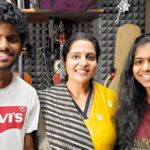 Brindha Sivakumar Instagram – Very happy to be a part of Thirukkural 1330 project done by Amazingly talented @amirthavarshinimusic29 @lydiannadhaswaramofficial @varshansathish Avl!  God bless the family for taking up such a Valuable and Meticulous subject for the generations to come ✨🙏🏼💐