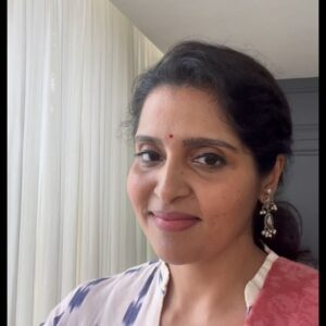 Brindha Sivakumar Instagram - Recent fav song “Nenjame” - Maamanan  ARR Sir comp 🎶💞 sir Dress: @merasalofficial💖  Earrings: @pradejewels
