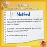 Briony May Williams Instagram - ⏪️ Swipe to see Briony’s recipe for cabbage pancakes 🥬 🥞 Watch today’s show on BBC iPlayer to find out her cabbage steak and cake recipes! Give them a go!