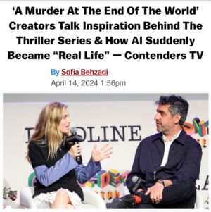 Brit Marling Instagram - Darby in coffee foam…. just missing the coke 

@amurderattheend @deadline @fxnetworks