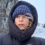 Brit Marling Instagram - day 6 snow storms … day 86 dust storms … today is day 94 and our final day of shooting RETREAT…