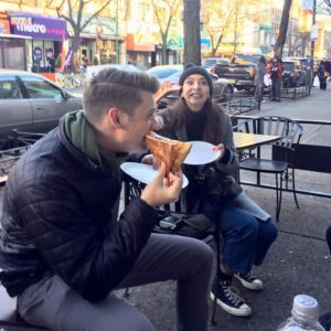 Britt Baron Instagram - NY pizza, a love story.