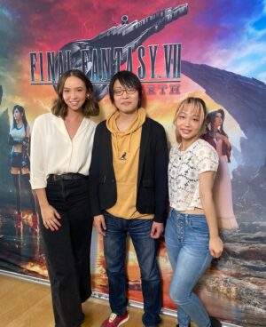 Britt Baron Instagram - @finalfantasyvii Rebirth is finally here!!! Happy launch day to all who celebrate! 🗡️❤️🥹 @squareenix #FF7R