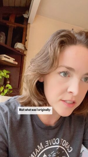 Brittany Curran Instagram - This is *not* the video I set out to record. #ADHD