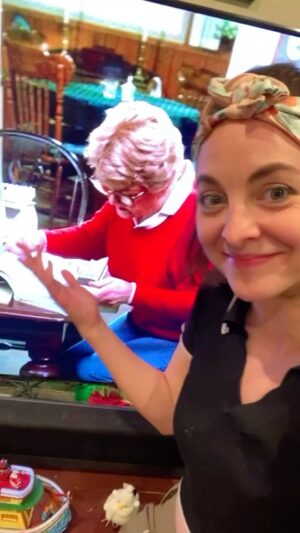Brittany Curran Instagram - Bit of a niche target audience on this one.
But the real ones know 

#GoingOutOfMyFreakinGourdOverHere #MurderSheWrote #JBFletcher