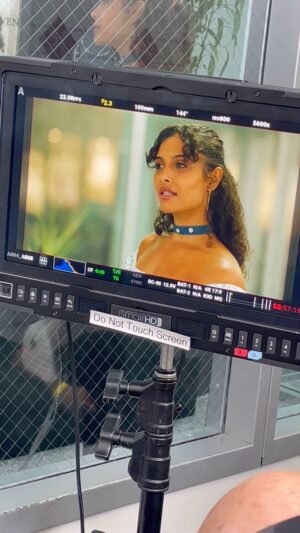 Brittany Lucio Instagram - She’ll do whatever it takes🩸#Lena @spaghettithemovie 
NOW AVAILABLE @primevideo 

#bts
#fbf