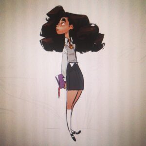 Brittany Myers Instagram - Hermione doodle 📚📚📚📚📚📚📚📚📚📚