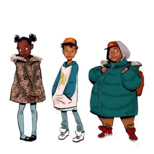 Brittany Myers Instagram - ❤️💙🕸🕷 More Generics I worked on for Spider-Man: into the spider verse 🕷🕸💙❤️ Some Kids! Went a tiny bit more pushed with these guys. Another style we tried . ☺️
