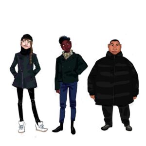 Brittany Myers Instagram - ❤️💙🕸🕷 More Generics I worked on for Spider-Man: into the spider verse 🕷🕸💙❤️ Some Kids! Went a tiny bit more pushed with these guys. Another style we tried . ☺️