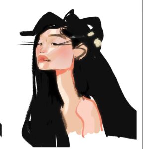 Brittany Myers Instagram - Early Chang’E concept. ✨ 
#overthemoonnetflix #overthemoon