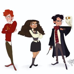 Brittany Myers Instagram - Some Harry Potter characters part 1! ✨📚
