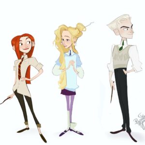 Brittany Myers Instagram - Some Harry Potter characters part 2! ✨📚