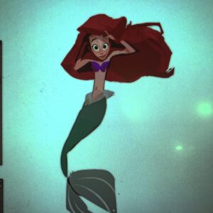 Brittany Myers Instagram - Ariel doodle 🧜🏻‍♀️