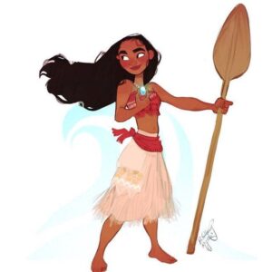 Brittany Myers Instagram - Moana was great!!!! 💕💕💕💕💕💕🌸🌺🌊