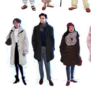 Brittany Myers Instagram - 💙❤️🕸🕷 Last of the Generics work I’ll be posting from Spider-Man into the spiderverse 🕸🕷💙❤️☺️✨