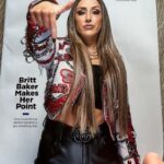 Brittany Baker Instagram – As a proud @pennstate alum, I’m honored to be featured and on the cover of the PennStater! (Black eye and all! Haha) 

WE ARE 💙

One of my favorite articles to date:
https://pennstatermag.com/alumni/collections/brittbaker

#pennstate #aew @rjpennstater