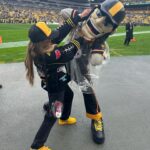 Brittany Baker Instagram – Finally made it to a game this year! Thank you @steelers for a great time. 

Not the result (or the weather) that we wanted but there’s nothing like being in that stadium for gameday. 🙌🏻 Pittsburgh is special. 

Also, had tons of you ask where my “Play Renegade” hat is from so check out @steelcitybrand!