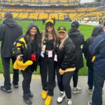 Brittany Baker Instagram – Finally made it to a game this year! Thank you @steelers for a great time. 

Not the result (or the weather) that we wanted but there’s nothing like being in that stadium for gameday. 🙌🏻 Pittsburgh is special. 

Also, had tons of you ask where my “Play Renegade” hat is from so check out @steelcitybrand!