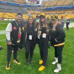 Brittany Baker Instagram – Finally made it to a game this year! Thank you @steelers for a great time. 

Not the result (or the weather) that we wanted but there’s nothing like being in that stadium for gameday. 🙌🏻 Pittsburgh is special. 

Also, had tons of you ask where my “Play Renegade” hat is from so check out @steelcitybrand!